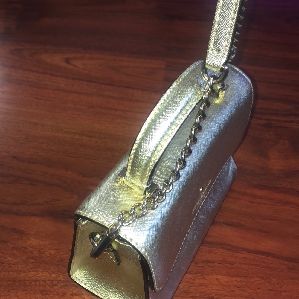 Light Gold Kate Spade ♠️ Bag - Picture 5 of 6